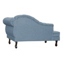 Ver imagem 4 de Recamier Divã Larissa 1,20cm Esquerdo Linho:azul/liso