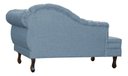 Ver imagem 4 de Recamier Divã Larissa 1,20cm Esquerdo Linho:azul/liso