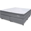 Ver imagem 1 de Cama Box com Colchão King Ortopédico Espuma D45 Extra Firme 193x203cm Bf Colchões