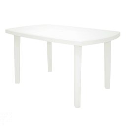 Mesa Retangular Tramontina Camboriú Basic Branco Tramontina - 1 Mesa Retangular Tramontina Camboriú Basic Branco Tramontina - 1
