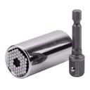 Ver imagem 1 de Jogo Kit Chave Soquete Universal Multifuncional + Adaptador de 7 a 19mm