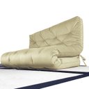 Ver imagem 1 de Colchão Futon King Dobrável Sofa Cama Bege