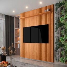 Painel Ripado para Tv até 75 Polegadas Intense 180cm - 6