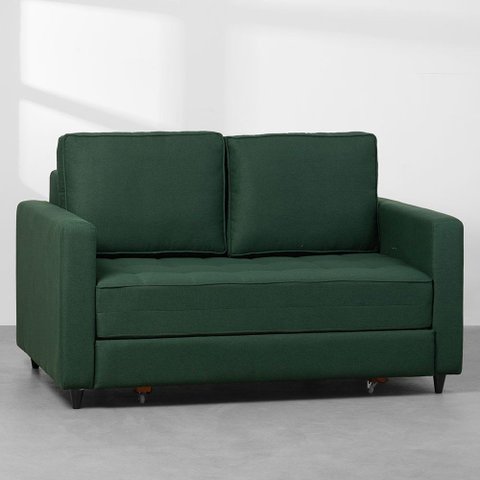 Sofá-Cama Mira Casal Trend Verde - 1,50m