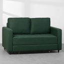 Ver imagem 1 de Sofá-Cama Mira Casal Trend Verde - 1,50m