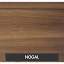 Ver imagem 6 de Escrivaninha Mesa Escritório Diretor Estilo Kuadra 150cm Industrial Nogal Marrom