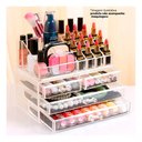 Ver imagem 4 de Organizador de Maquiagem com Gavetas Acrílico Transparente