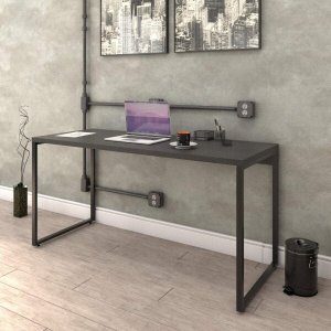 Mesa para Escritório Diretor Estilo Industrial 1,50M Kuadra