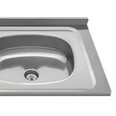 Ver imagem 5 de Pia de Cozinha com Cuba Deslocada Direita Ávila 120cm Aço Inox G01 - Mpozenato