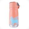 Garrafinha Térmica Flip Straw Kids Infantil Escola Stanley Rosa Grapefruit:Rosa Grapefruit - 3