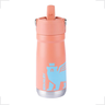 Garrafinha Térmica Flip Straw Kids Infantil Escola Stanley Rosa Grapefruit:Rosa Grapefruit - 5