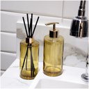 Ver imagem 5 de Kit Difusor E Porta Sabonete Liquido De Vidro Amarelo