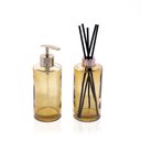 Ver imagem 1 de Kit Difusor E Porta Sabonete Liquido De Vidro Amarelo