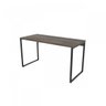 Escrivaninha Mesa Escritório Office Estilo Kuadra 135cm Industrial Carvalho Dark - 3