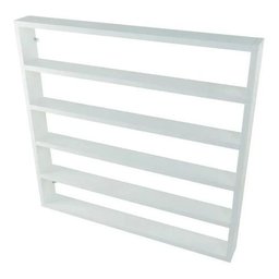Nicho Organizador Expositor 200 Esmaltes 5 Prateleiras Nd Cor Branco - 1