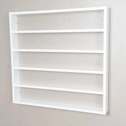 Nicho Organizador Expositor 200 Esmaltes 5 Prateleiras Nd Cor Branco - 5