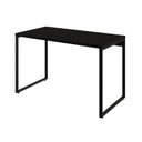 Ver imagem 3 de Escrivaninha Mesa Escritório Office Estilo Kuadra Compace 120cm Industrial Yescasa Preto Ônix