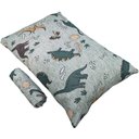 Ver imagem 6 de Jogo de Cama Solteiro Kids 2 Pçs Doce Vida Malha 70% Algodão 30% Poliéster Dino Selva