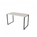 Ver imagem 3 de Escrivaninha Mesa Escritório Office Estilo Kuadra 120cm Industrial Snow