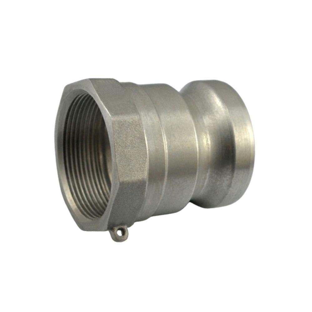 Adaptador Engate Rápido Rosca Fêmea (bsp) Ert-a 2 Pol.- Camlock - 1