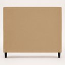 Ver imagem 7 de Cabeceira Estofada Elen Moderna para Quarto Cama Box Casal 140 cm Tecido Suede Nude