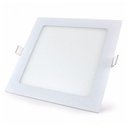 Ver imagem 1 de Luminária Painel Plafon Led Embutir 18w Quadrado Frio