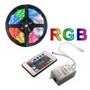 Ver imagem 3 de Fita de Led Colorida Rgb Rolo 5 Metros C/ Fonte 12v e Controle