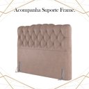 Ver imagem 5 de Cabeceira Casal 138 cm Milan Veludo Rose Soon
