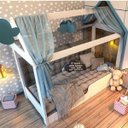 Ver imagem 1 de Mini Cama Montessoriana Infantil Bella