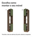 Ver imagem 4 de Paneleiro 40 Cm 2 Portas e 2 Nichos Rustic/verde Vik Madesa