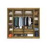 Guarda-Roupa Casal 6 Portas 4 Gavetas Londres Tcil Móveis - 3