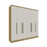 Guarda-Roupa Casal 6 Portas 4 Gavetas Londres Tcil Móveis - 2