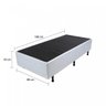 Base Box Solteiro 43x88x188cm Luckspuma Colchões - 2