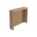 Ver imagem 1 de Bancada Ilha Cozinha Painel Gourmet Canelado 120cm Nature - Nesher