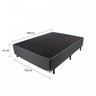 Base Box Casal 43x138x188cm Luckspuma Colchões - 2