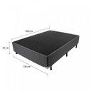 Ver imagem 2 de Base Box Casal 43x138x188cm Luckspuma Colchões