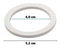 Ver imagem 2 de 3x Anel Reparo Borracha Bialetti Vedação Moka Express 1 Xíc