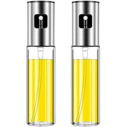 Borrifador Spray para Azeite, Óleo, Shoyo, Vinagre, Etc - Vidro e Inox- 100ml - 1