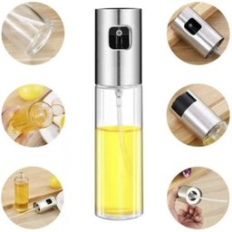 Borrifador Spray para Azeite, Óleo, Shoyo, Vinagre, Etc - Vidro e Inox- 100ml - 3