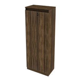 Armário Alto Para Escritório 2 Portas ME4151 Nogal - Tecno Mobili - 1 Armário Alto Para Escritório 2 Portas ME4151 Nogal - Tecno Mobili - 1