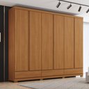 Ver mais imagens de Guarda Roupa Casal 6 Portas 9 Gavetas 100% MDF Imperial Henn