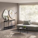 Ver imagem 2 de Kit Aparador Decorativo Para Sala Estar Industrial com Mesa de Centro Nord L05 Preto - Lyam Decor