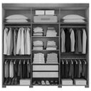 Ver imagem 2 de Guarda-Roupa Casal 6 Portas 2 Gavetas Itá Espresso Móveis