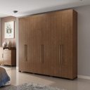 Ver imagem 1 de Guarda-Roupa Casal 6 Portas 2 Gavetas Itá Espresso Móveis