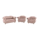 Ver imagem 1 de Sofá Chesterfield Merlo 3 Lugares 2,30 - Corano Branco / Decoração, recepção, sala tv estar