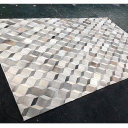 Tapete de couro 3D Nórdico europeu cinza griss Alves arte em couro Alves arte couro 2,00x2,50 - 6