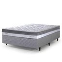 Ver imagem 1 de Conjunto Box Casal Évora One Side Pillow Top Base Idea Alto 138x188cm - 67460