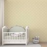 Papel de Parede Poá Amarelo com Bolinhas Brancas Espalhadas - 3,5m - 2