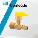 Ver imagem 5 de Registro Gás Corta Fogo Npt m Pressão 180281 Blukit 1/2 Npt m X 3/8