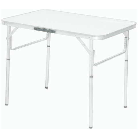 Mesa Dobrável de Alumínio com Tampo em MDF 90x60cm Camping - 695838 - PALISAD CAMPING Mesa Dobrável 